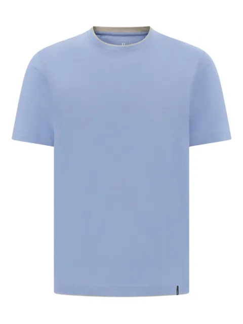 Boggi Milano Camiseta com acabamento contrastante