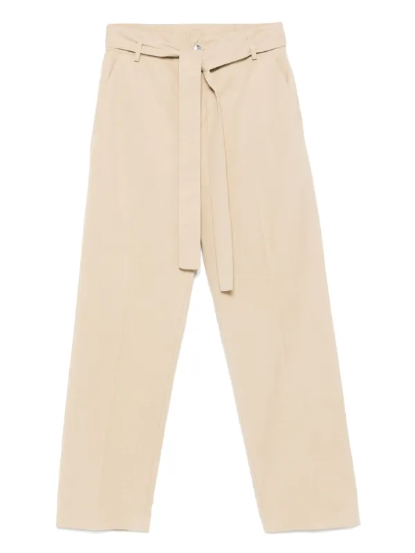 LIU JO Calça Chino Com Amarração | Neutro | FARFETCH BR