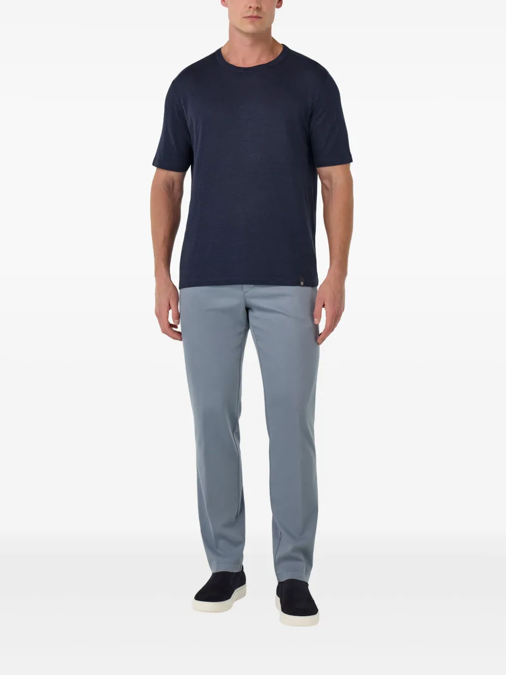 Boggi Milano playera stretch de lino | Playeras | Image 2