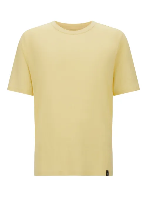 T-shirt en lin stretch - Boggi Milano - Modalova