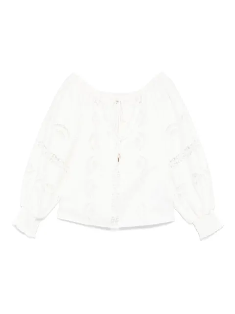 LIU JO embroidered blouse