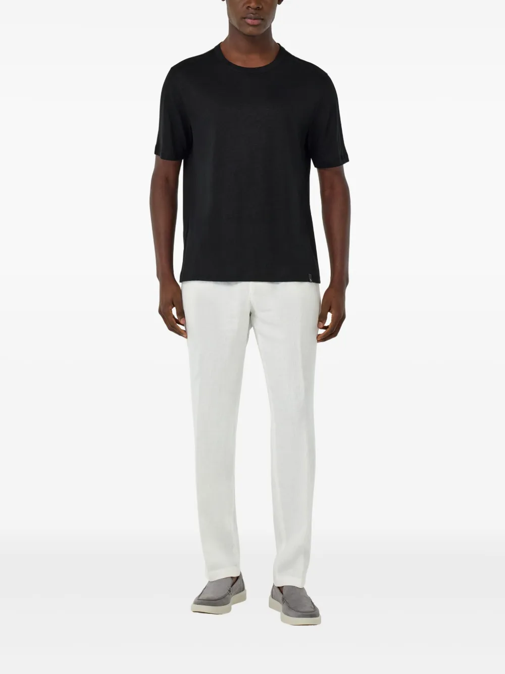Boggi Milano short-sleeve T-shirt - Zwart