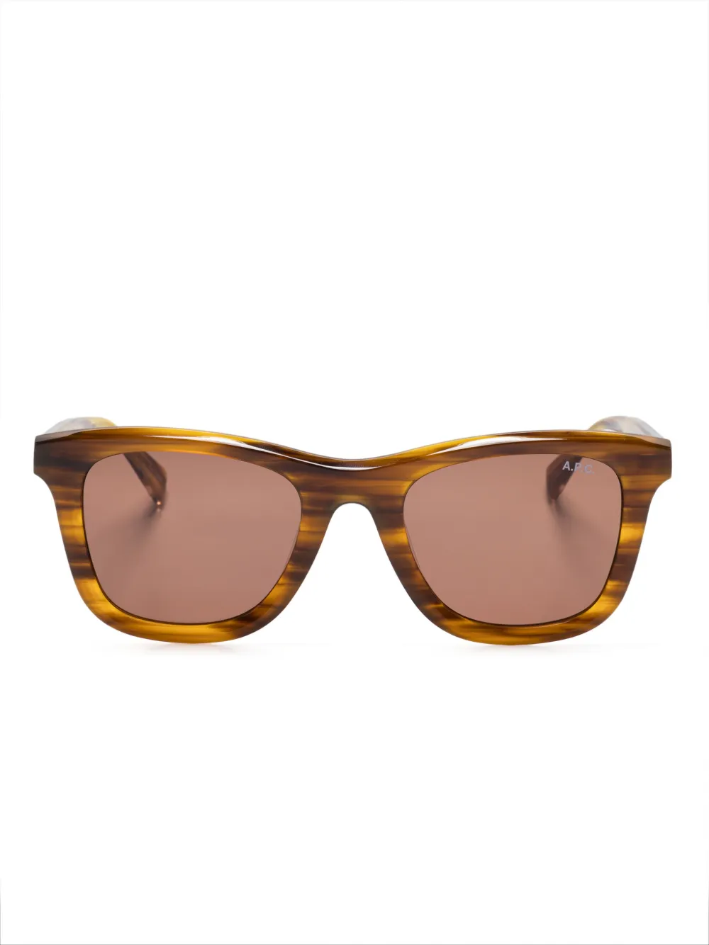 A.P.C. John zonnebril Bruin