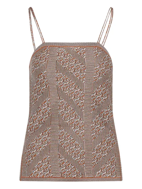 Valentino Garavani abstract-print top 
