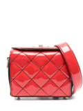 Alexander McQueen Pre-Owned 2020 quilted crossbody bag - Red