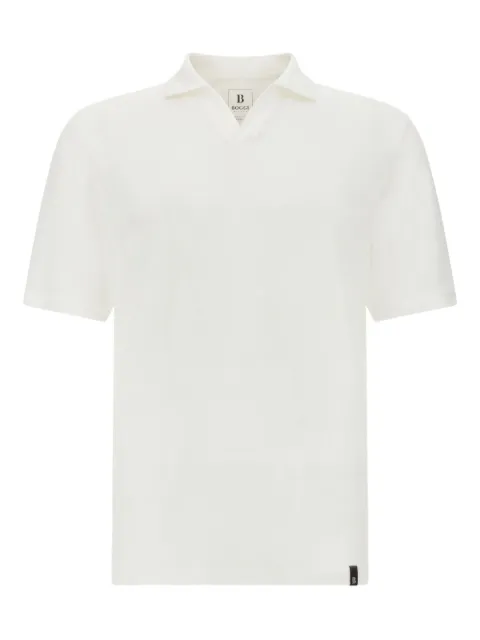 Boggi Milano mélange-effect polo shirt