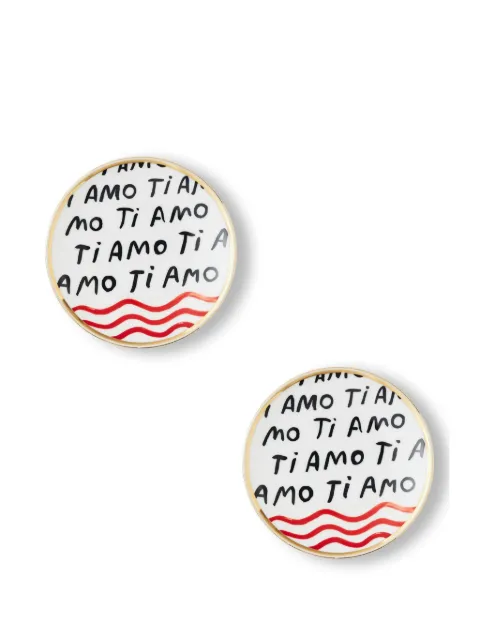 Bitossi Home Ti Amo plates (set of two)
