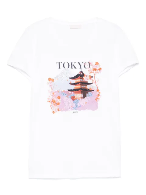 LIU JO graphic-print T-shirt