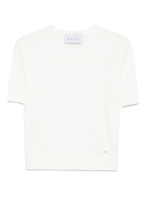 kaos logo-plaque T-shirt