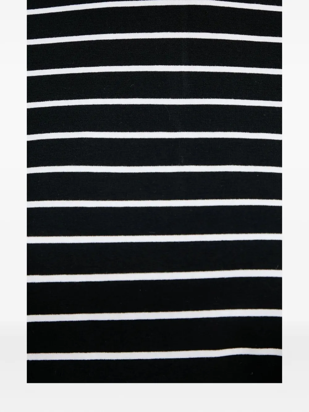 Gestuz striped long-sleeve top Zwart
