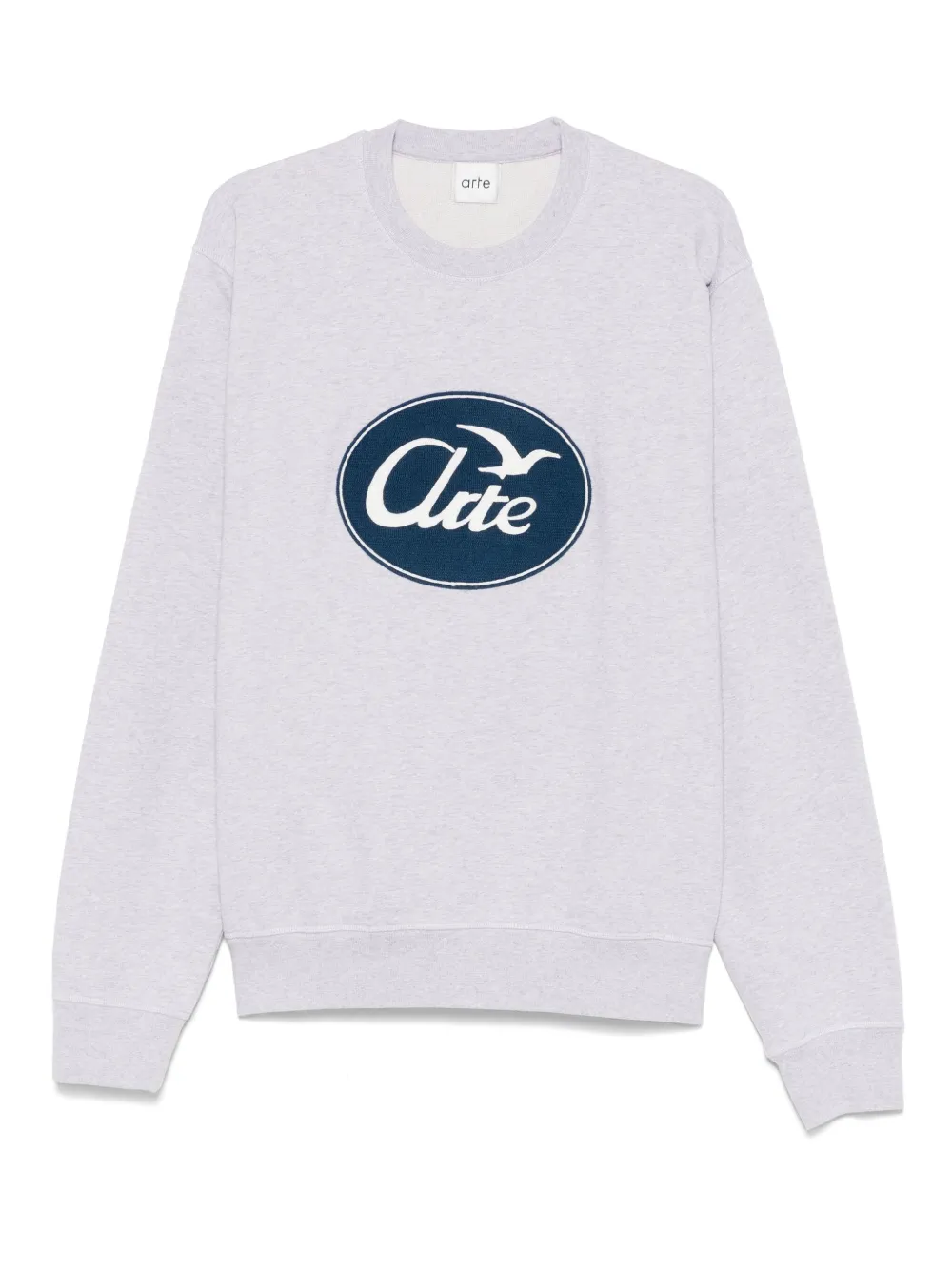 Arte Antwerp Sweater met logo Grijs