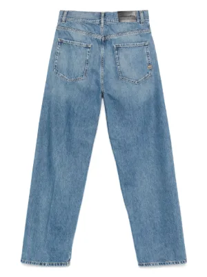 パンツ PINKO Women Straight Pants 104600A2G3PJL Blue PINKO rhinestone-embellished straight-leg Trousers | Blue