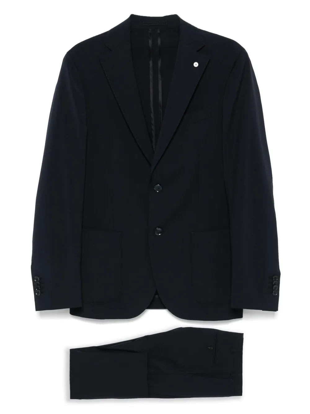 LUIGI BIANCHI MANTOVA traje con botones | azul | Image 1