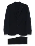 LUIGI BIANCHI MANTOVA virgin wool suit - Blue