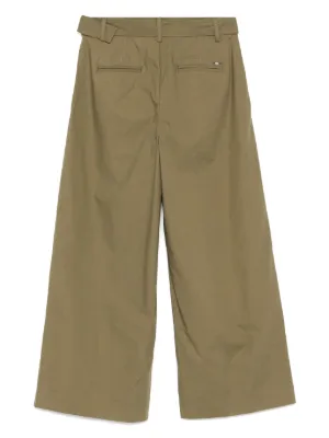 パンツ LIU JO BELTED PANTS Belted trousers colour dark green | Liu Jo