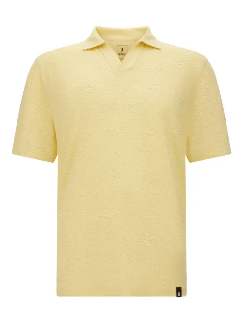 Polo à effet chiné - Boggi Milano - Modalova