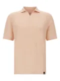 Boggi Milano mélange-effect polo shirt - Pink