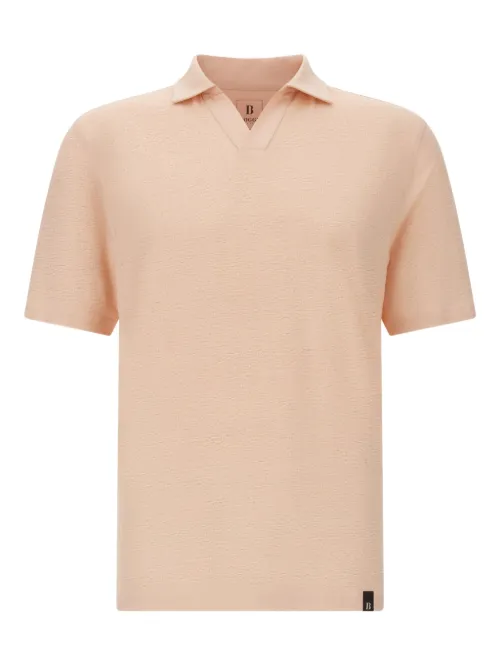 Polo à effet chiné - Boggi Milano - Modalova