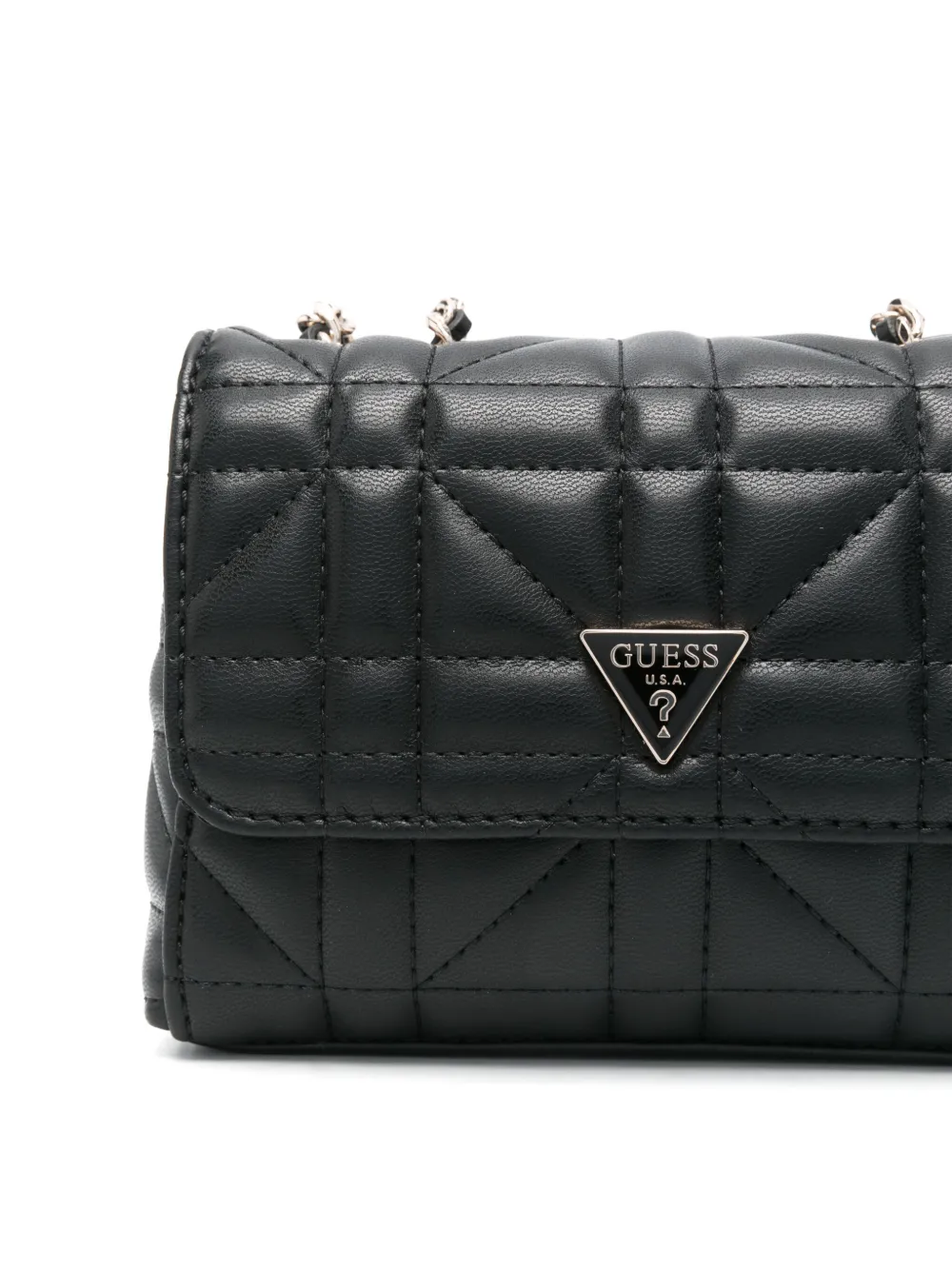 GUESS USA Crossbodytas met logoplakkaat Zwart