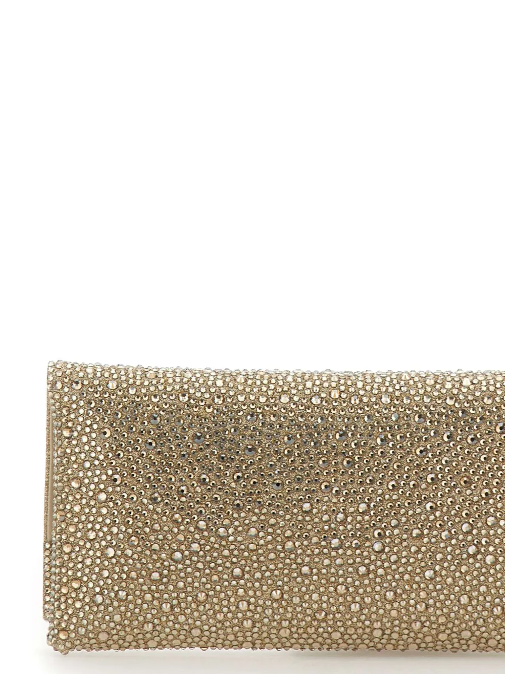 Twenty Four Haitch Syria Clutch Bag In Gold
