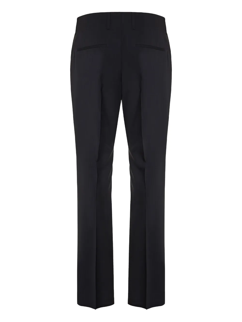 FENDI wool pressed-crease trousers - Blauw