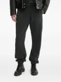 G-Star RAW Bend 3D logo-patch drawstring trousers - Black