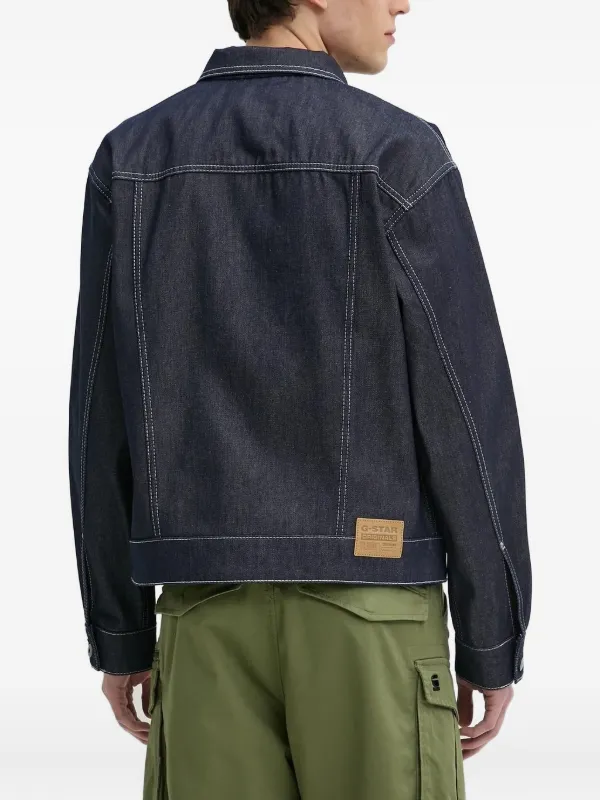 G-STAR RAW デニムジャケット Mサイズ ダークブルー G-Star RAW デニムジャケット | ブルー | FARFETCH JP