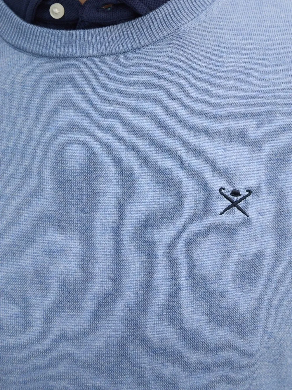 Hackett Trui met ronde hals Blauw