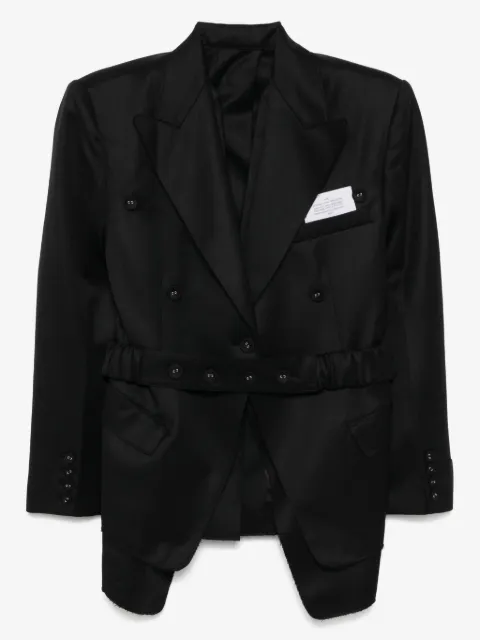 Rokh blazer con doble capa