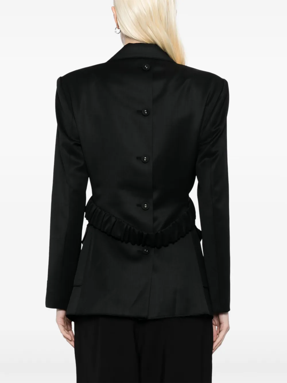 ROKH DOUBLE LAYERED BLAZER