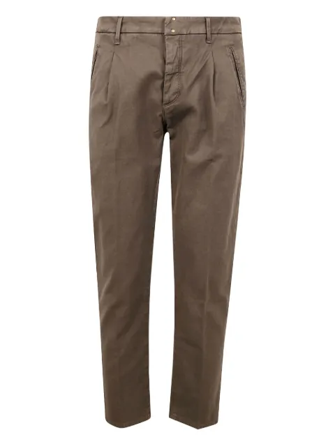 Incotex pantalones con parche del logo