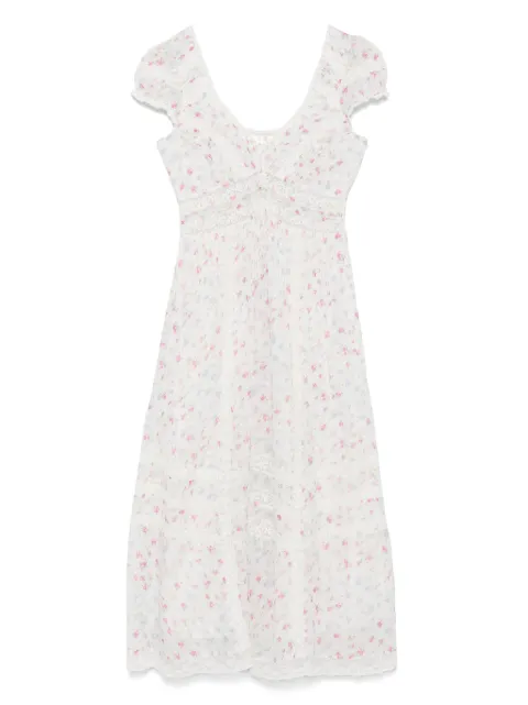 LoveShackFancy Suvi midi dress