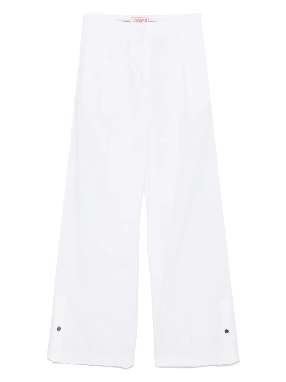 Iceberg poplin trousers | White | Image 1