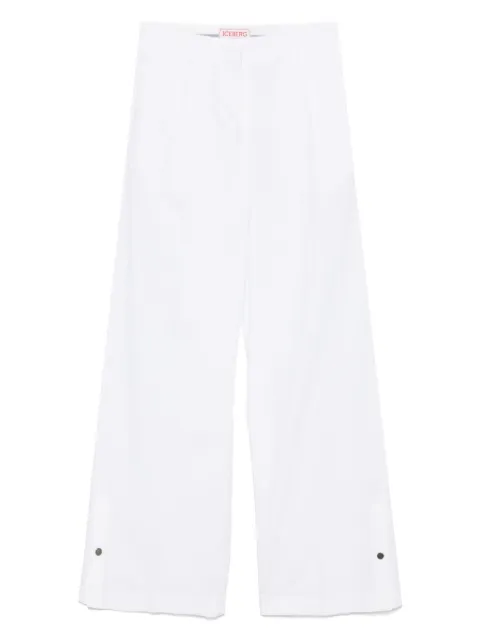 Iceberg pantalones de popelina