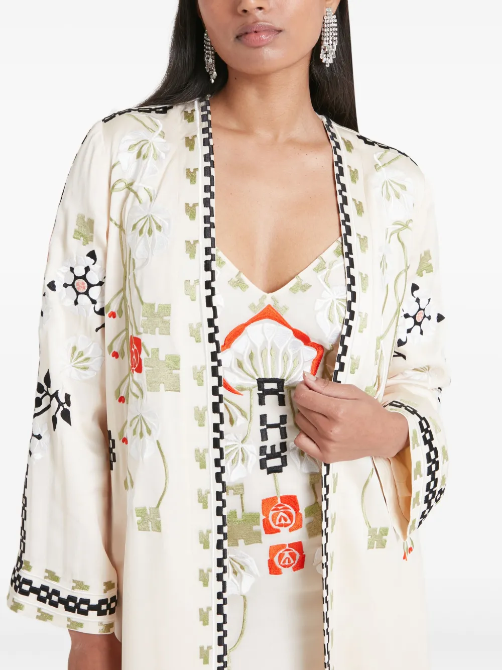 Temperley London Casa jas Beige