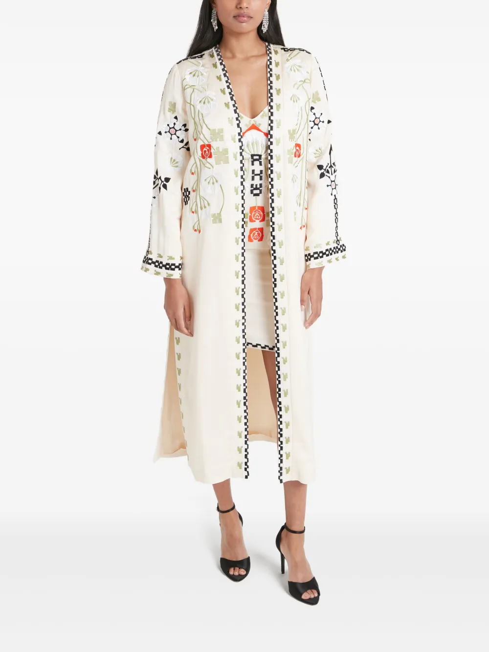 Temperley London Casa jas Beige