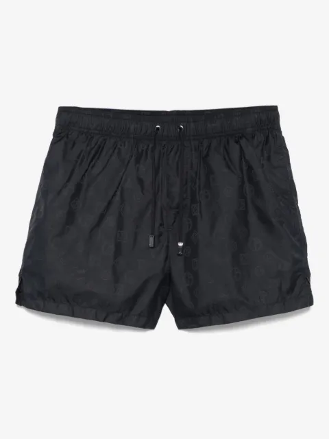 Giorgio Armani tonal-logo swim shorts