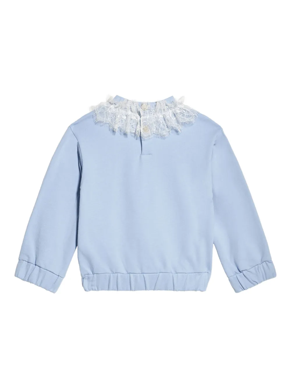Roberto Cavalli Junior RC Monogram sweater Blauw