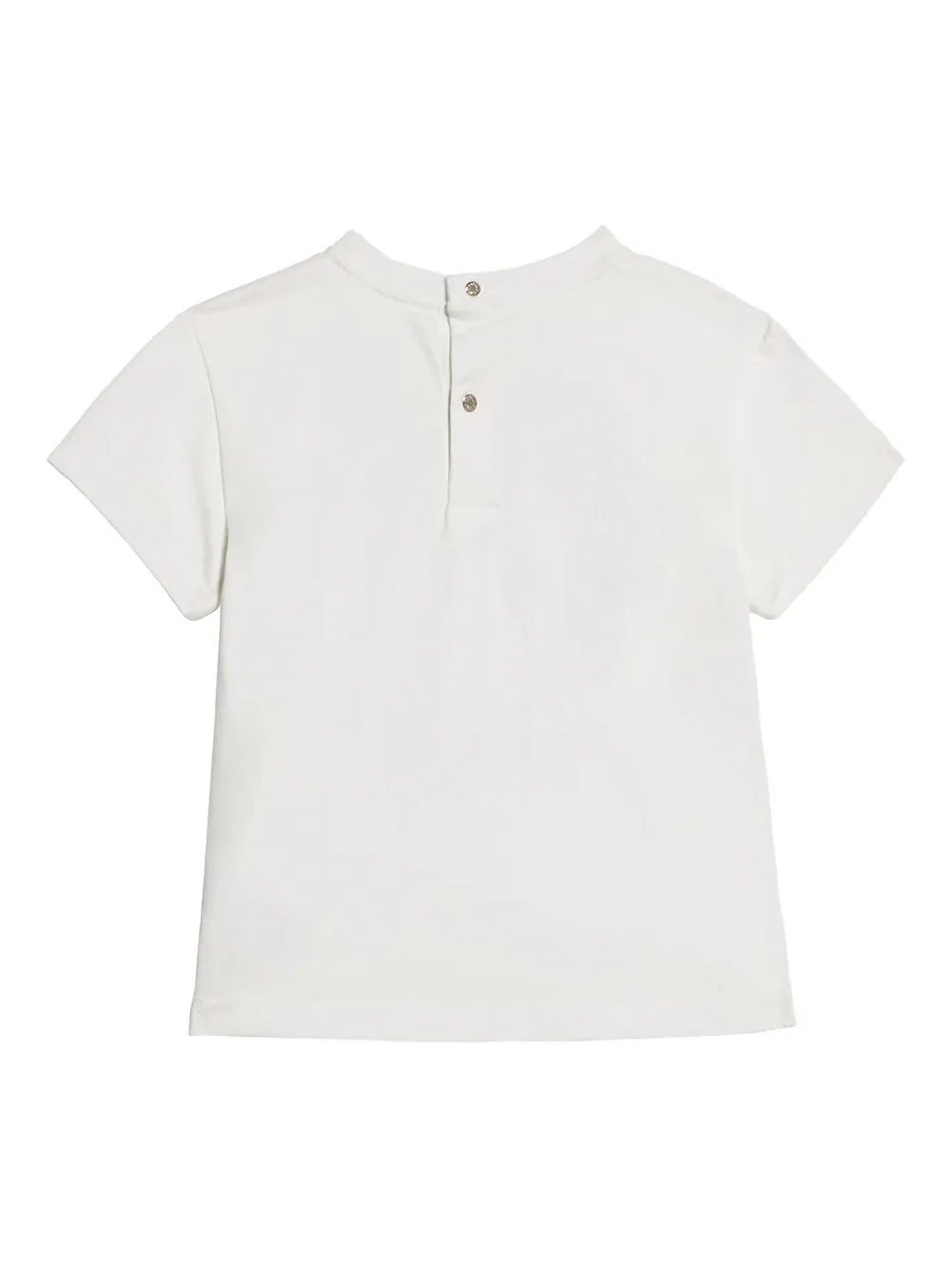 Roberto Cavalli Junior T-shirt met Marine-print Wit