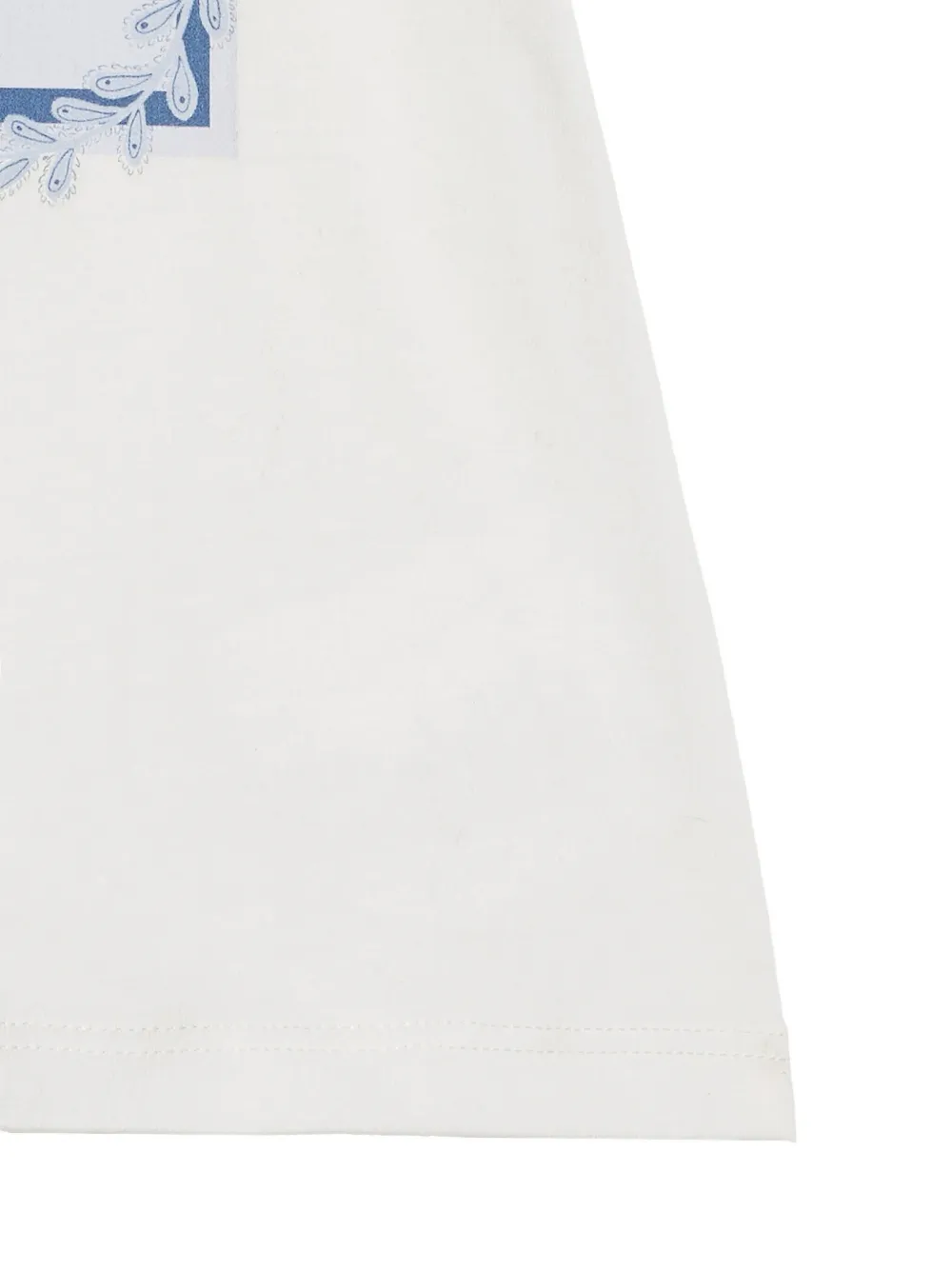 Roberto Cavalli Junior T-shirt met Marine-print Wit