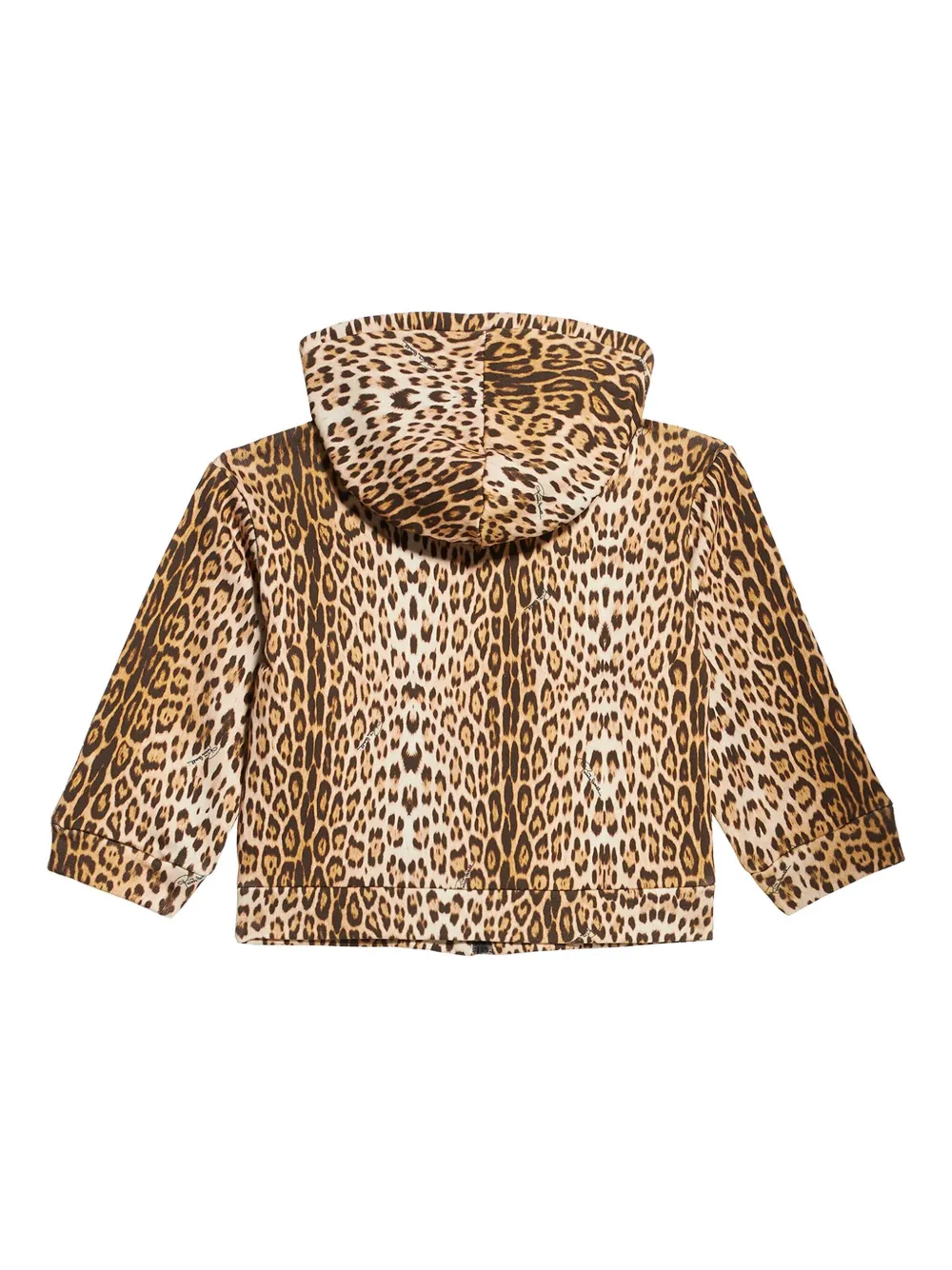 Roberto Cavalli Junior jaguar-print hoodie | Girls Hoodies & Sweatshirts | Image 2