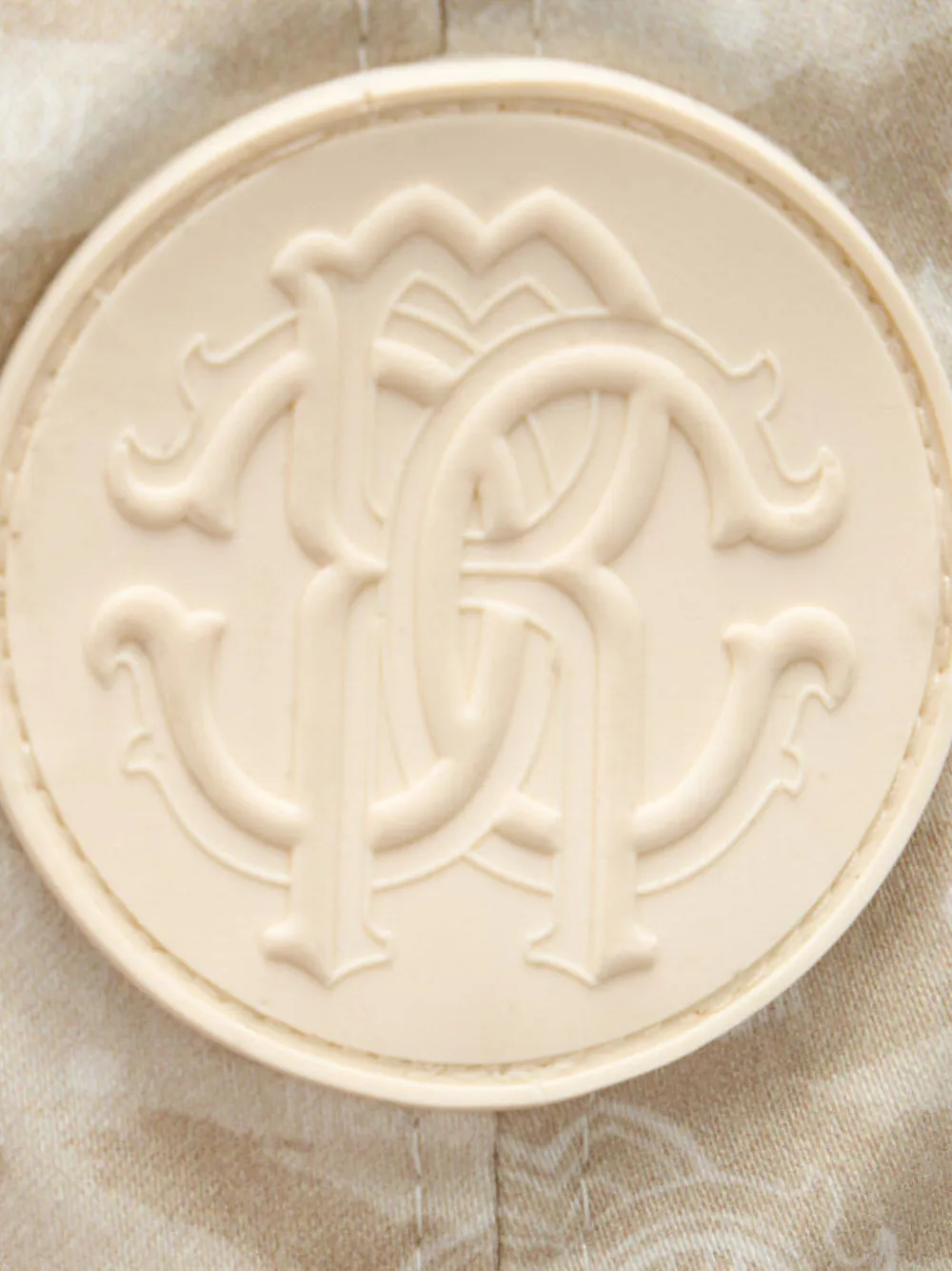 Roberto Cavalli Junior Pet verfraaid met logo Wit