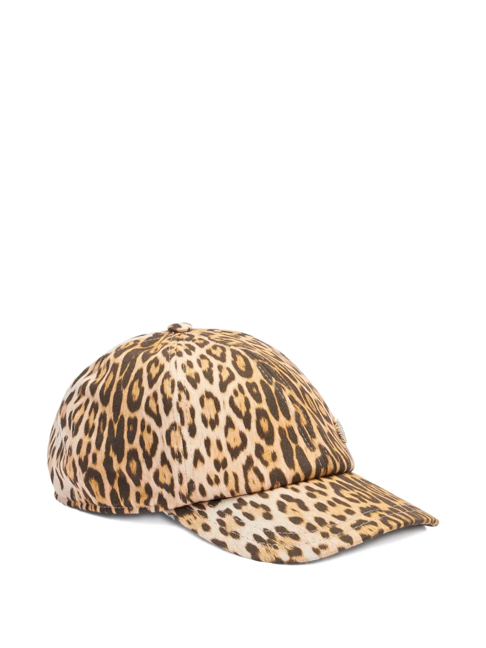 Roberto Cavalli Junior Honkbalpet met jaguarprint Bruin