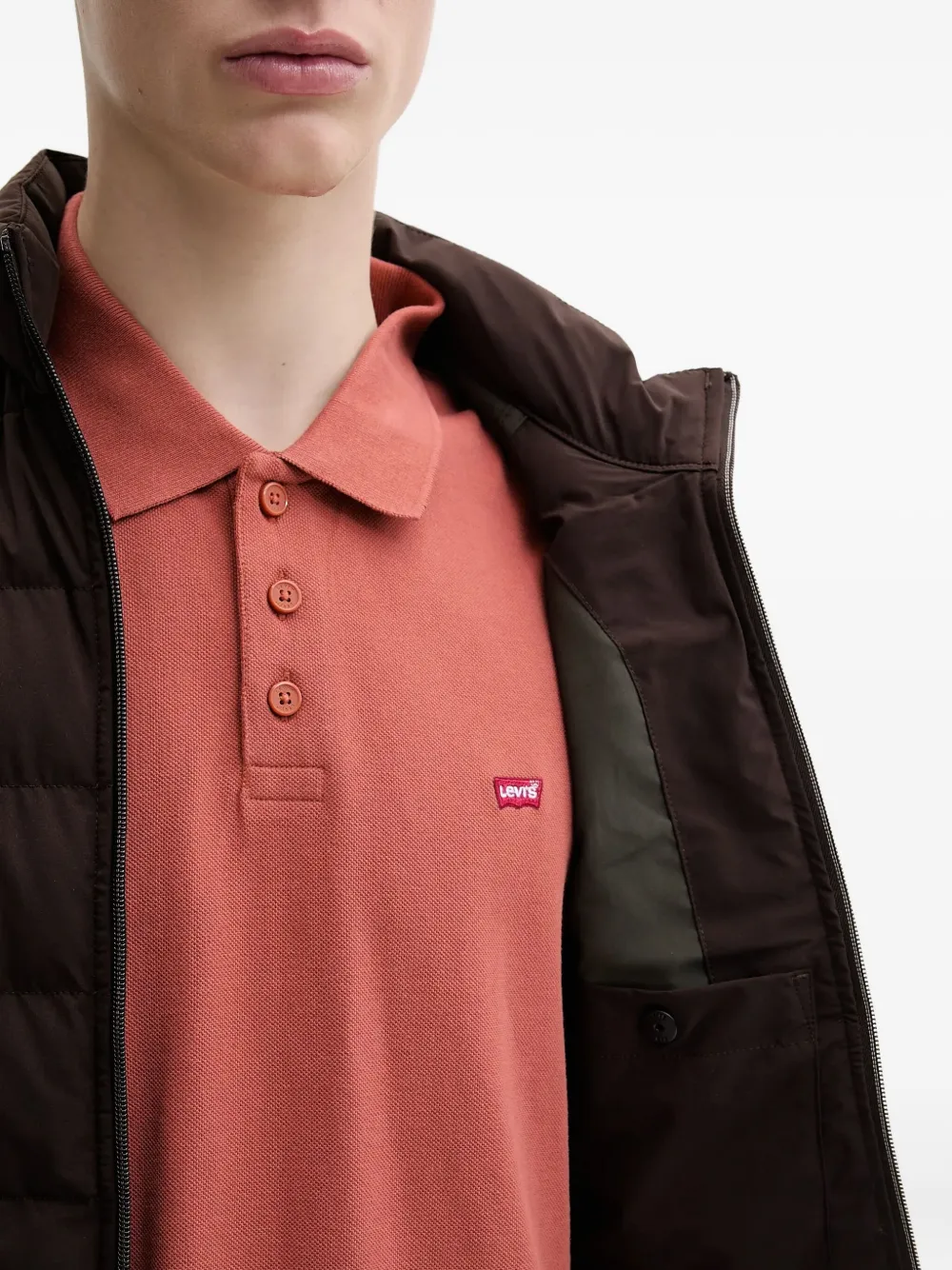 G-star Raw Quilted Zip-front Gilet In Brown