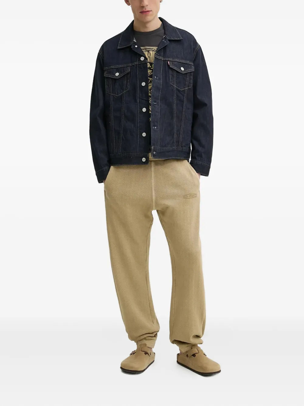 G-Star RAW Bend 3D Loose track pants - Beige