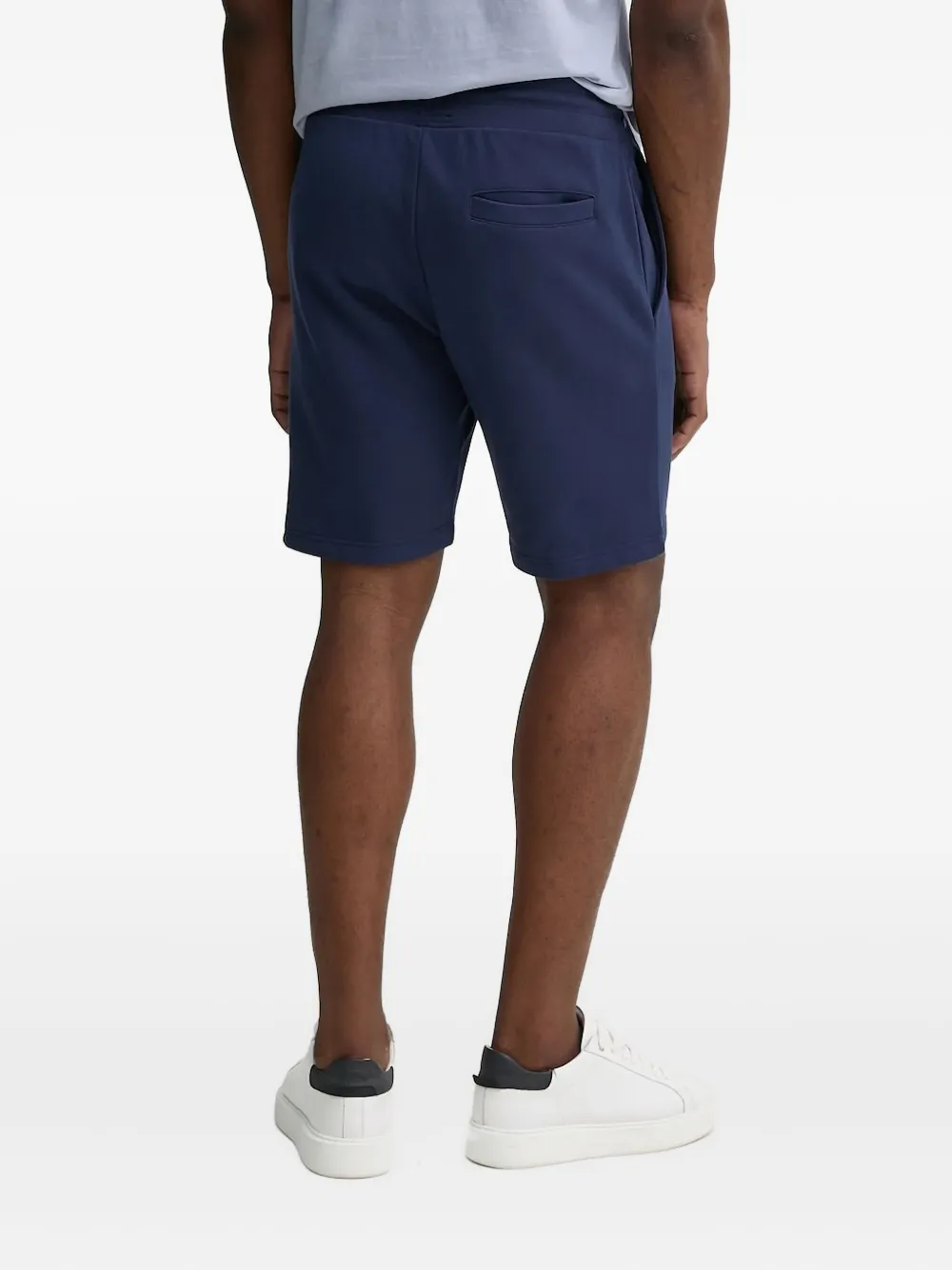 Hackett Drawstring-waist Track Shorts In Blue