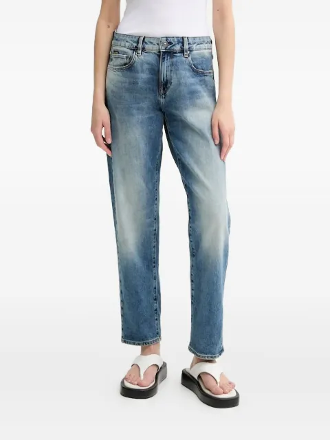 G-Star RAW faded-wash straight-leg jeans