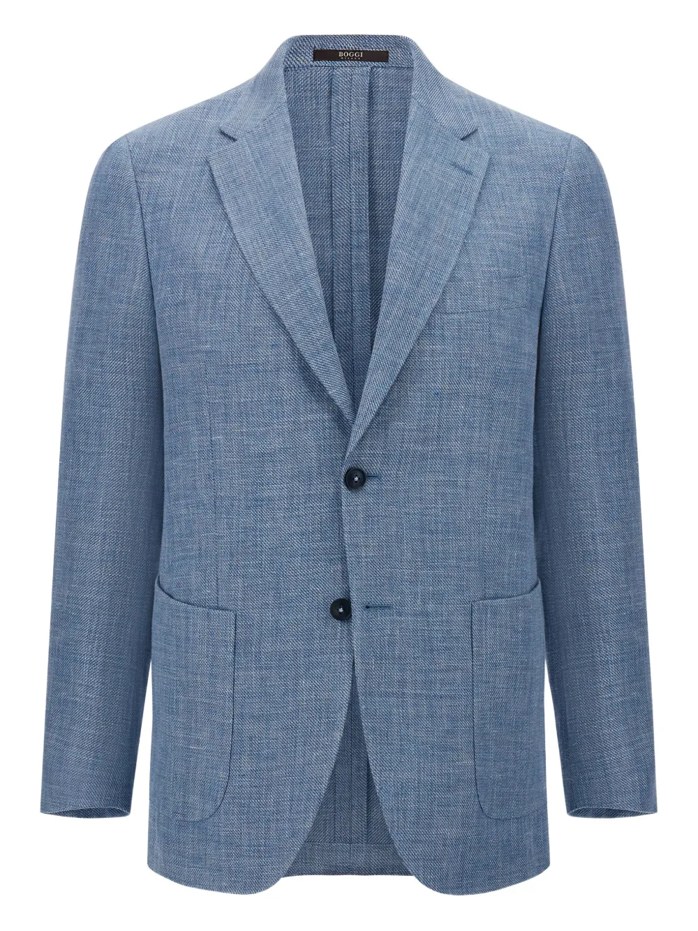 Boggi Milano Blazer com efeito mescla | Azul | Image 1