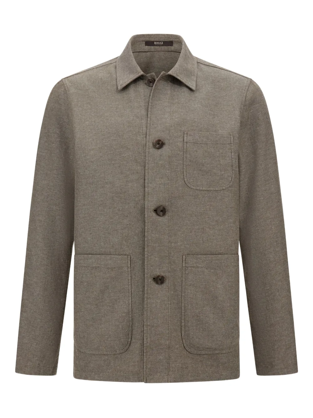 Boggi Milano sobrecamisa con botones | neutro | Image 1