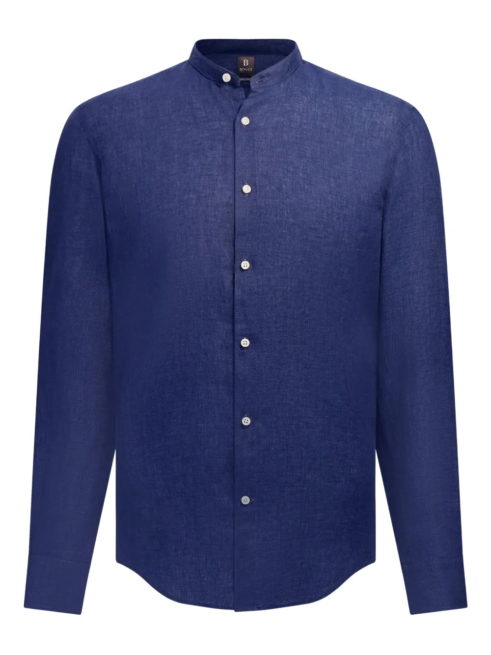 Boggi Milano camisa de lino | azul | Image 1